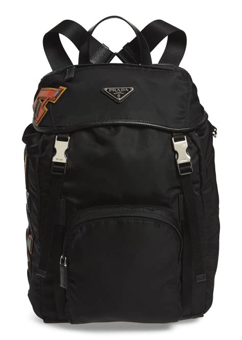 prada 2003 backpack nylon|prada unisex backpack.